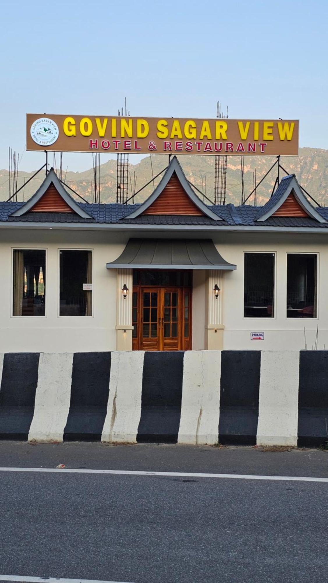Govind Sagar View Hotel & Restaurant Bilaspur  Buitenkant foto